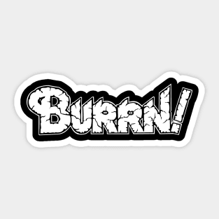 Burrn! Magazine Sticker